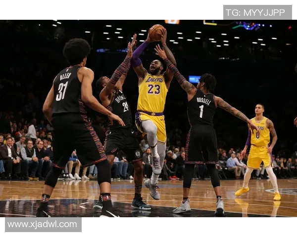 2017年篮网与湖人激战回顾：一场精彩的NBA对决与球星风采展示